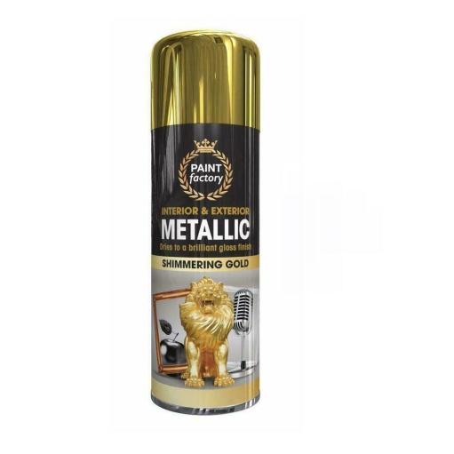 Gold Metallic Spray Paint 400ml All Purpose