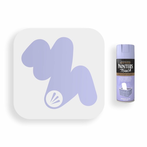 Rust-Oleum-French-Lilac-Satin-Spray-Paint-400ml-Painters-Touch-Swatch