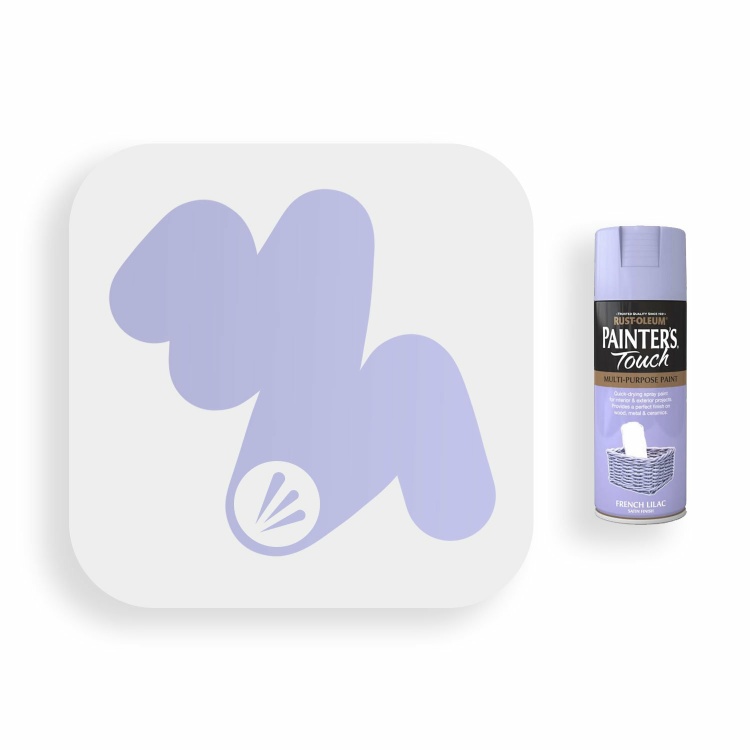 Rust-Oleum-French-Lilac-Satin-Spray-Paint-400ml-Painters-Touch-Swatch