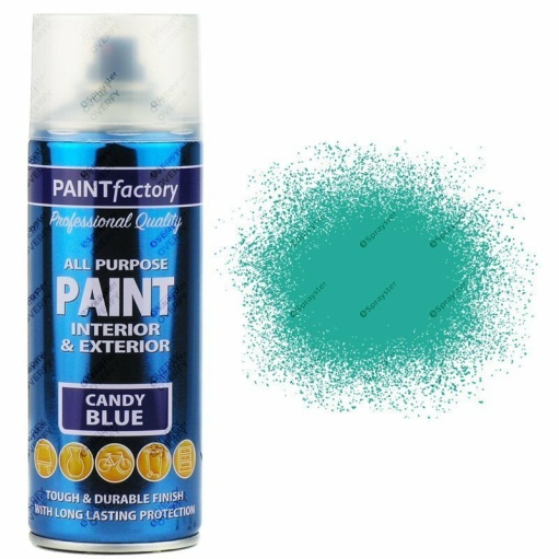 1-x-400ml-All-Purpose-Candy-Blue-Aerosol-Spray-Paint-Household-Car-Plastic