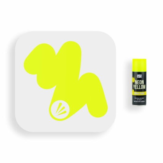 151-Fluorescent-Neon-Yellow-Spray-Paint-200ml-Swatch