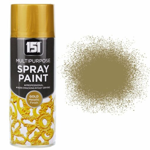 400ml 151 Gold Metallic Spray Paint