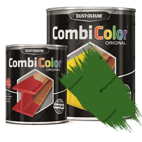 Direct-To-Metal-Paint-Rust-Oleum-CombiColor-Original-Satin-Sprayster-Grass-Green