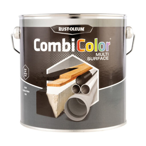 Rust-Oleum-Black-Matt-CombiColor-Multi-Surface-Paint-2.5L