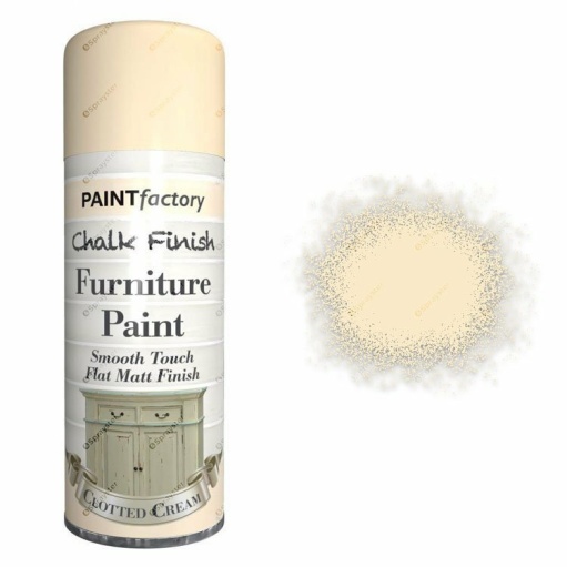 x1-Paint-Factory-Multi-Purpose-Chalk-Spray-Paint-400ml-Clotted-Cream-Matt