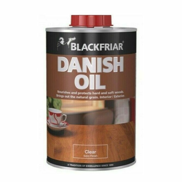 Blackfriar Clear Danish Oil Wood Protection Satin 2.5L