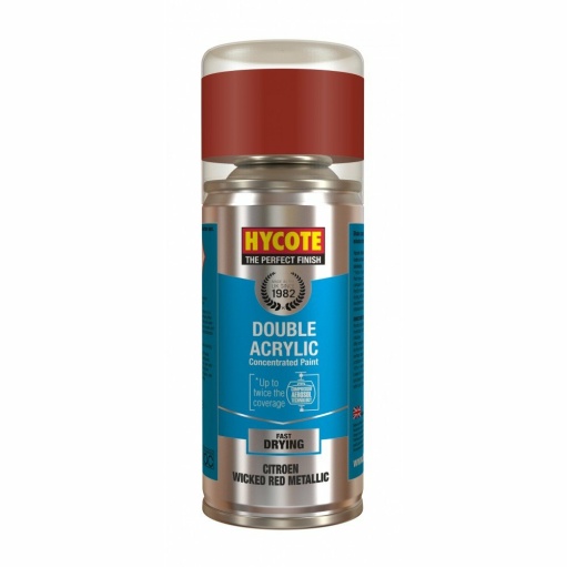 Hycote Citroen Wicked Red Metallic Spray Paint