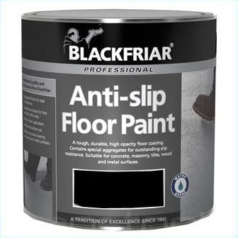 Blackfriar Black Anti Slip Floor Paint 1L