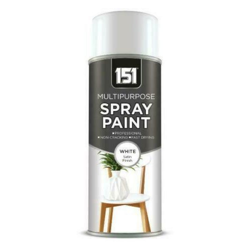 151-Multi-Purpose-White-Satin-400ml-Spray-Paint