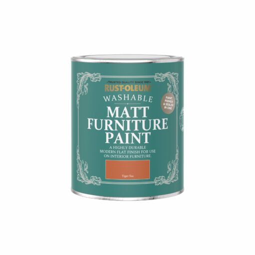 Rust-Oleum Matt Furniture Paint Tiger Tea 750ml