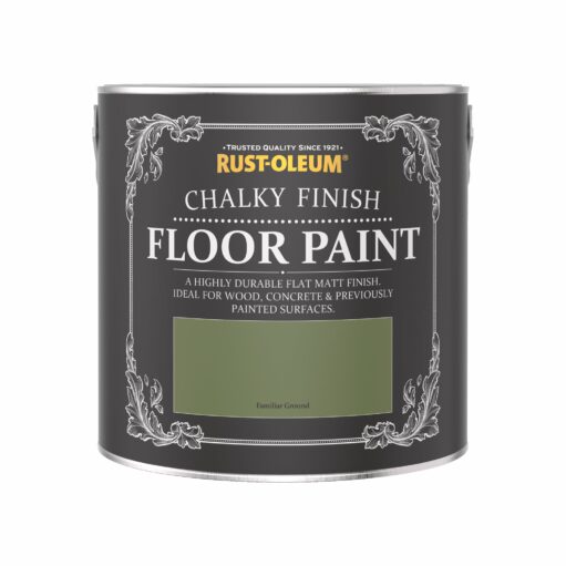 Rust-Oleum Chalky Floor Paint Familiar Ground Matt 2.5L