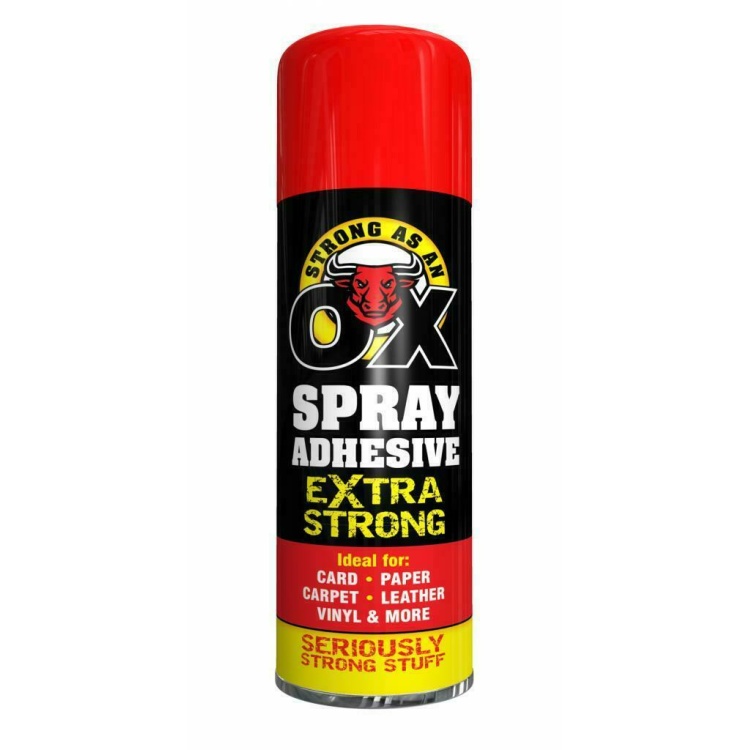 Rapide Strong As An Ox Extra Strong Spray Adhesive 500ml