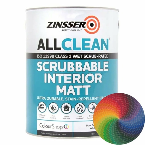 Zinsser-AllClean-Scrubbable-Interior-Matt-Custom-Colour