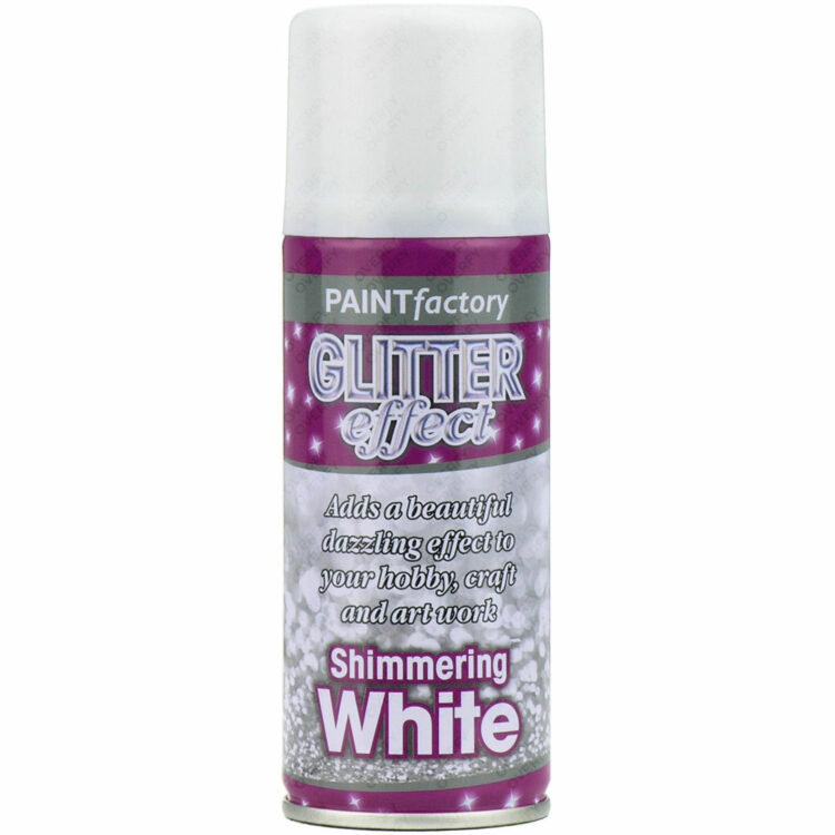 glitter white