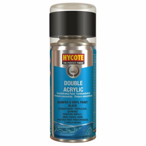 Hycote Black Bumper Spray Paint 150ml