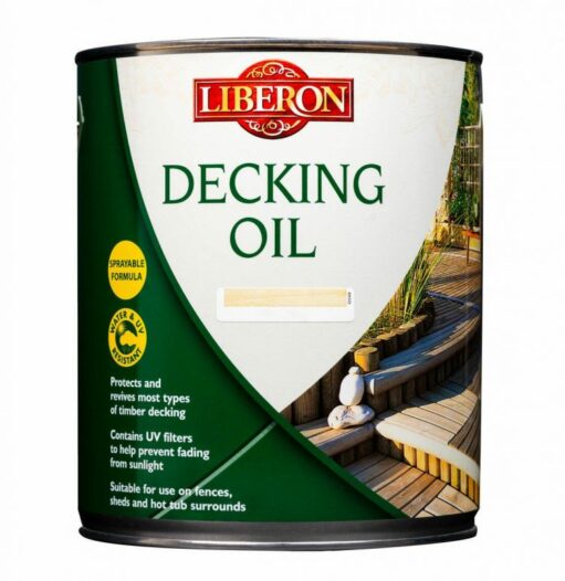Liberon Medium Oak Decking Oil 5L