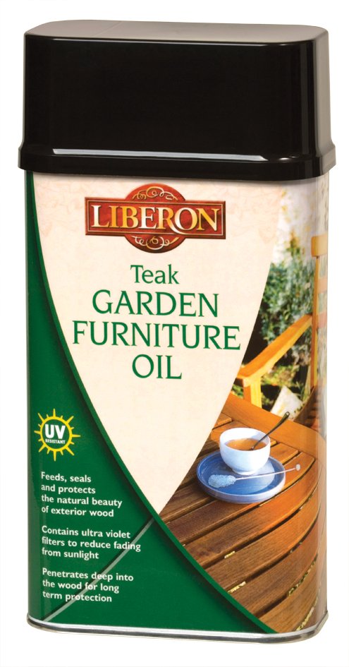 Liberon Teak Garden Furniture Oil 1L