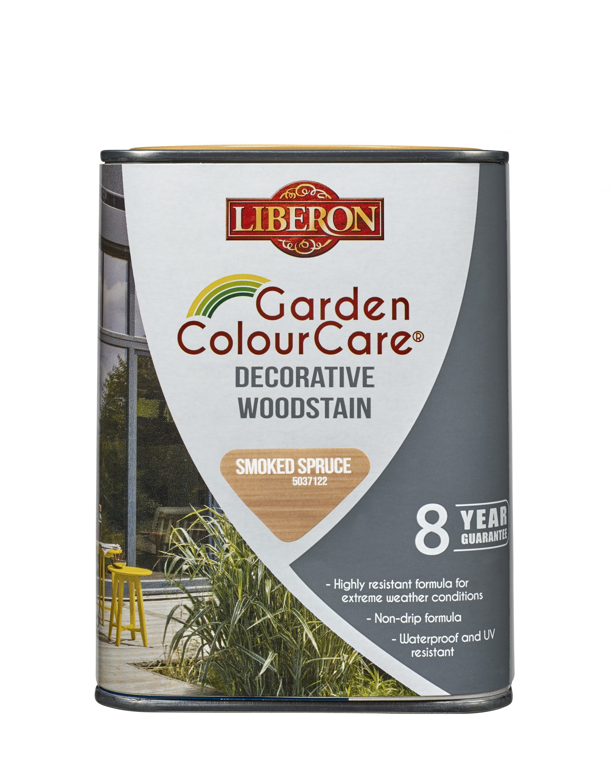Liberon Garden ColourCare Decorative Woodstain Smoked Spruce 2.5L –  Sprayster