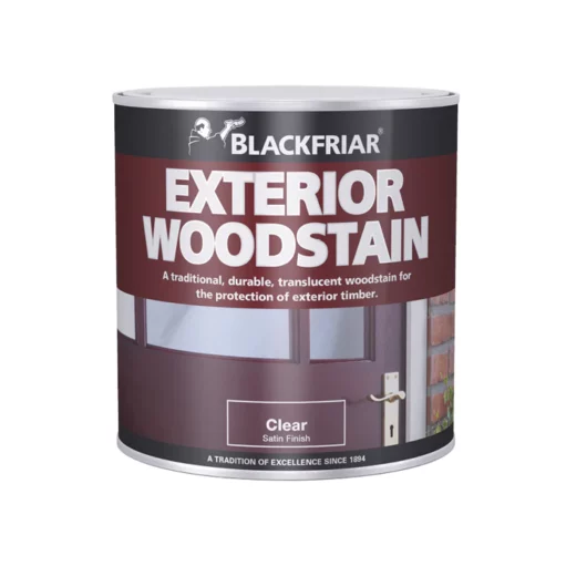 Blackfriar Exterior Wood Stain Satin Finish Golden Teak 1L