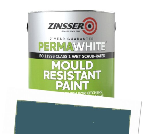 Dented Tin - Perma-White Interior Matt Mould Resistant WB Tintable Paint RAL 230 30 20 2.5L