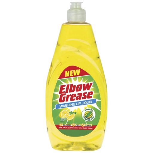 Elbow Grease Lemon Washing Up Liquid 600ml