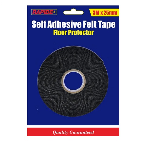 Rapide Floor protector Self Adhesvice Felt Tape