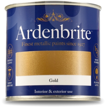 Ardenbrite Interior & Exterior Metallic Light Gold 250ml
