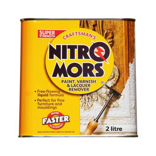 Nitromors Craftman's Paint, Varnish & Lacquer Remover Paint Stripper Liquid 2L