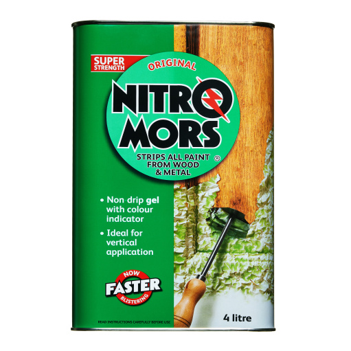 Nitromors Original Paint & Varnish Remover Paint Stripper Gel 4L