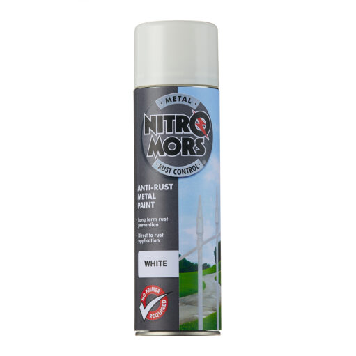 Nitromors Rust Control Anti-Rust Smooth Metal Paint 500ml White