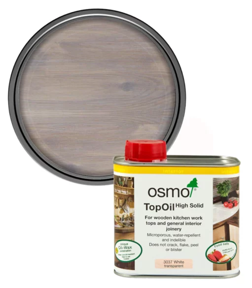Osmo TopOil For Worktops & Tables White (Transparent) 500ml