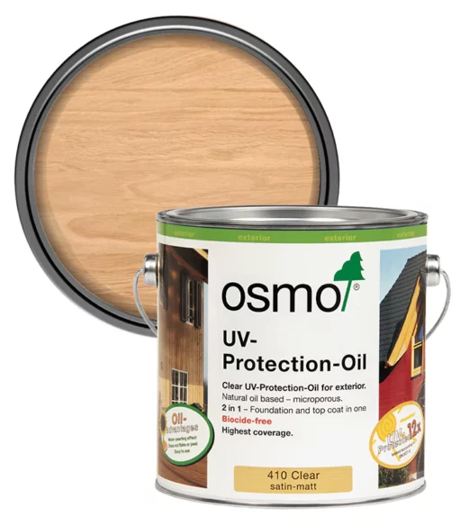 Osmo UV Protection Oil Tints Clear Satin 2.5L