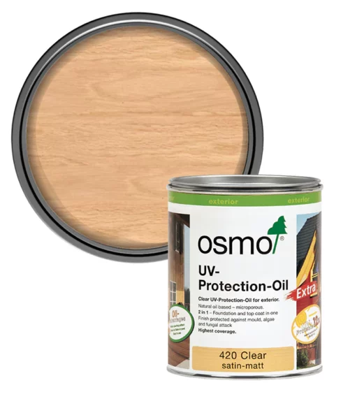 Osmo UV Protection Oil Tints Extra Clear Satin 750ml
