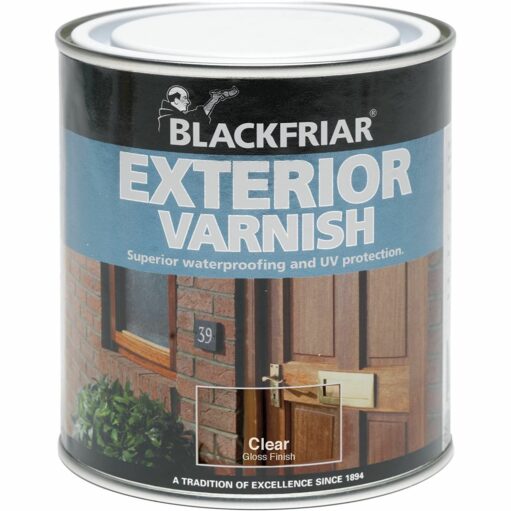 Blackfriar Exterior Varnish Clear Gloss 500ml