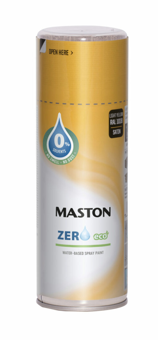 Maston Spray Paint Zero Light Yellow RAL1018 400ml