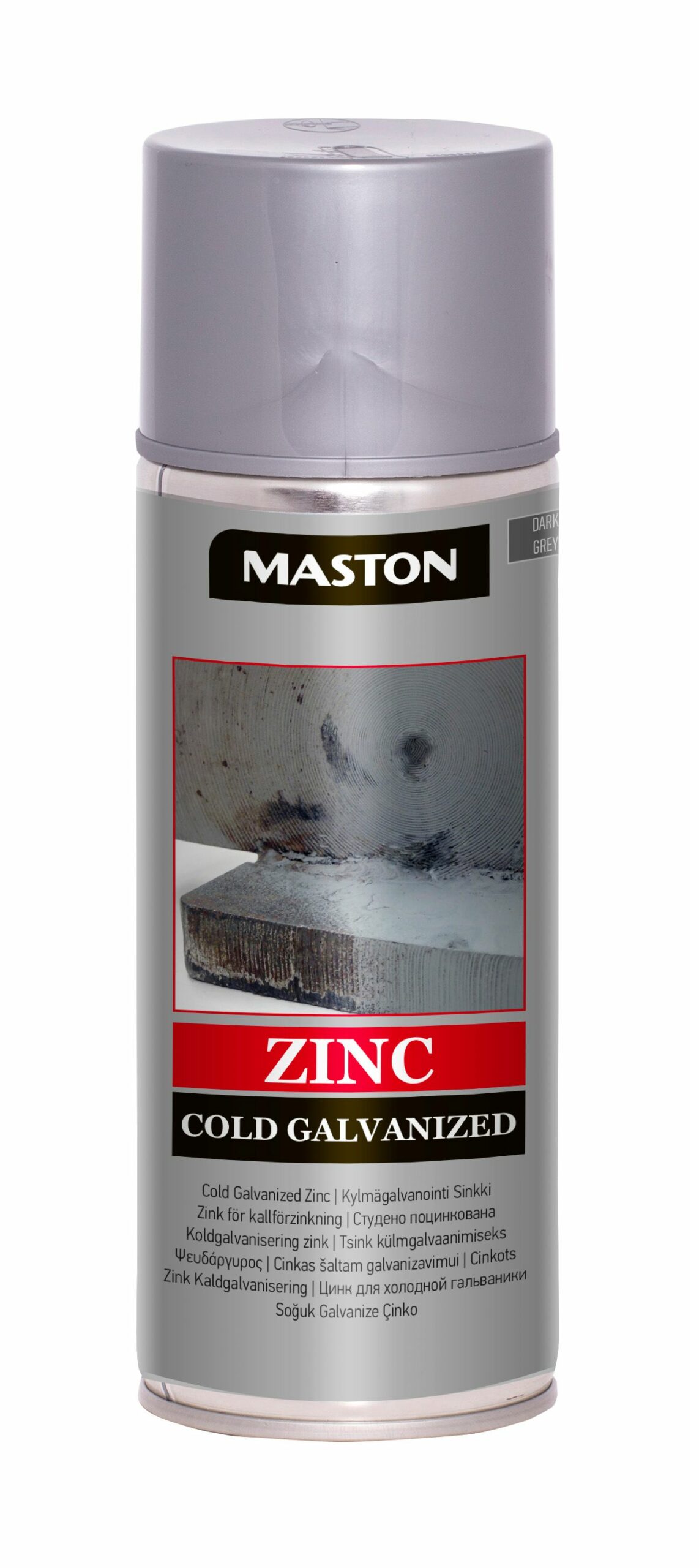Maston Spray Zinc Cold Galvenised Dark Grey 400ml – Sprayster