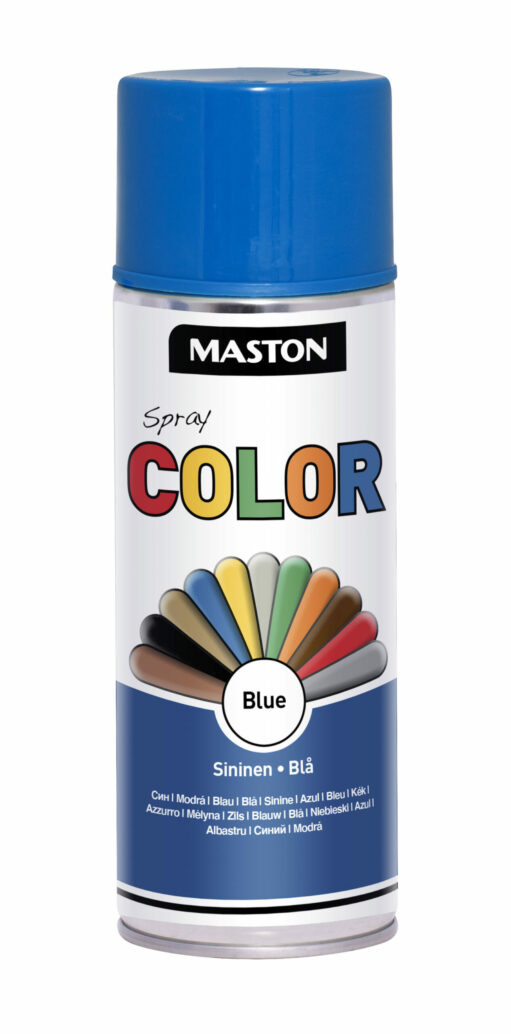Maston Spraypaint Color Blue Gloss 400ml