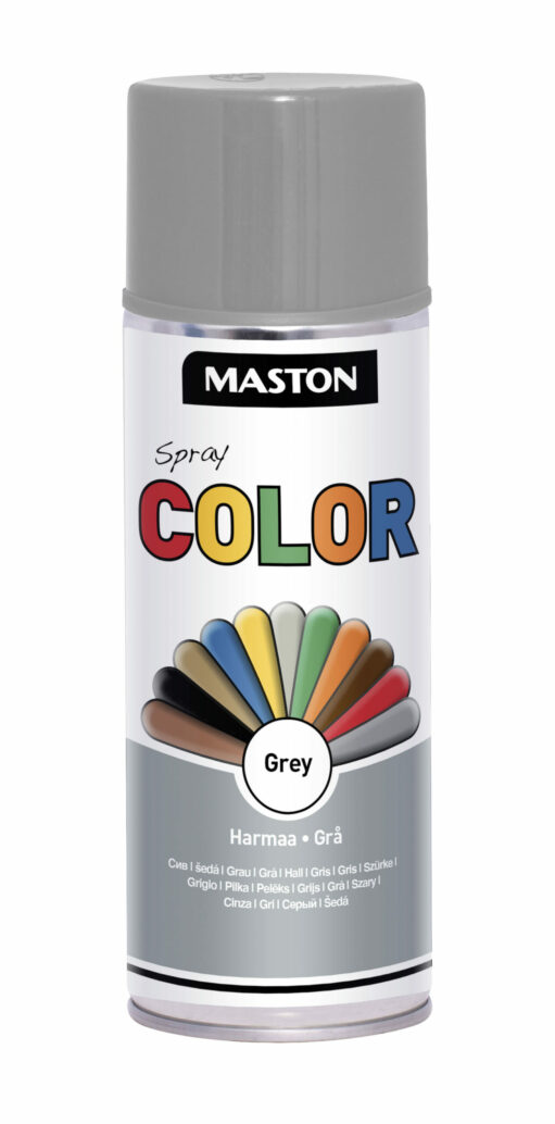 Maston Spraypaint Color Grey Gloss 400ml