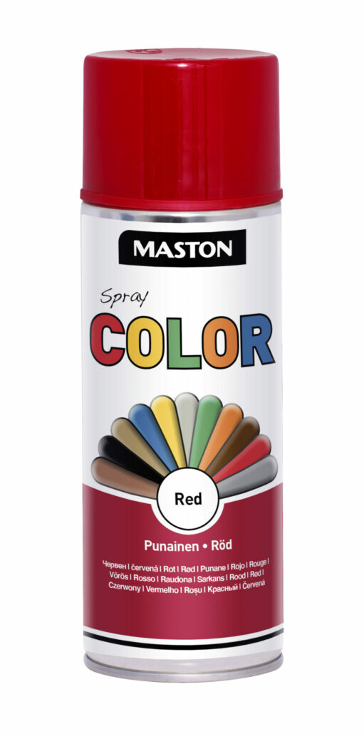 Maston Spraypaint Color Red Gloss 400ml