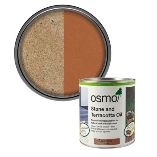 Osmo Stone and Terracotta Oil Exterior Clear Satin 2.5L