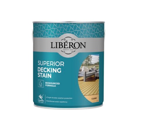 Liberon Superior Decking Stain Light Oak 5L