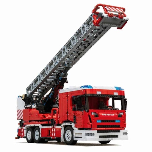 Mould-King-17022-Fire-Truck-Rescue-Vehicle-Technic-Remote-Control-Building-Blocks-Bricks-Kids-Toy-3