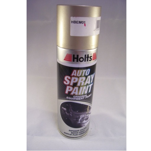 Holts Professional Car Beige Metallic Spray Paint 300ml HBEM01