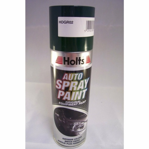 Holts Professional Car Dark Green Gloss Spray Paint 300ml HDGR02