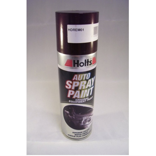 Holts Professional Car Dark Red Metallic Spray Paint 300ml HDREM01