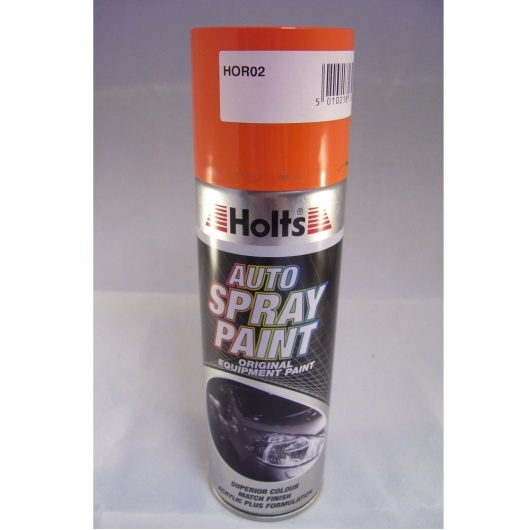 Holts Professional Car Orange Gloss Spray Paint 300ml HOR02