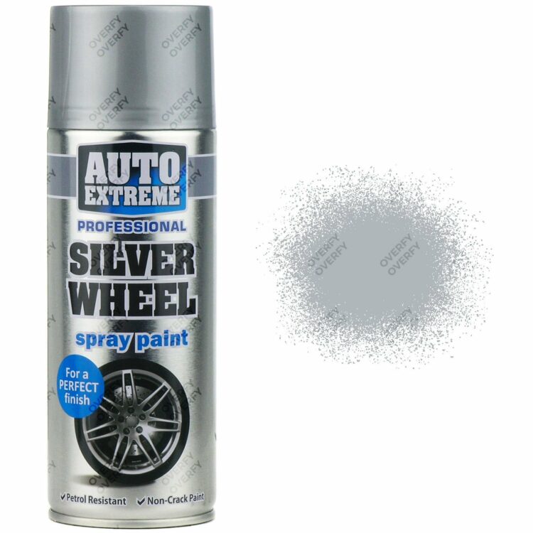 Silver Wheel Spray Paint Matt 400ml