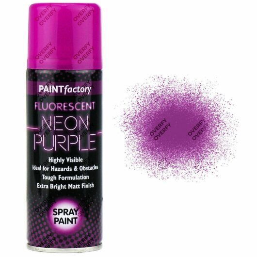 1-x-Fluorescent-Neon-Purple-Spray-Paint-Matt-200ml-Auto-Car-Creative-Paint-371848526853
