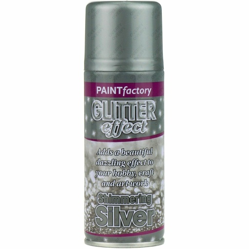 Rustoleum 400ml Super Sparkly Glitter Spray Paint - Clear Sealer