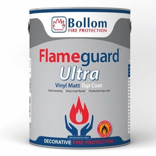 Bollom-Flameguard-Ultra-Top-Coat-Vinyl-Matt-Fire-Resistant-Paint-White-5L-391986897657